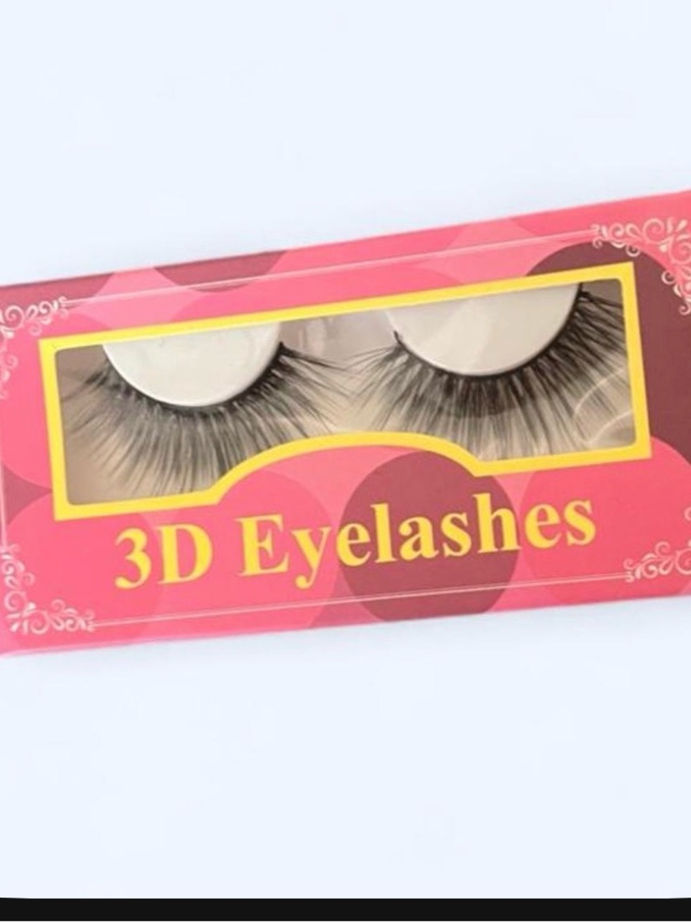 3D False Eyelashes - Black Lash Strip